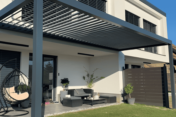 A Revolution In Aluminum Pergola