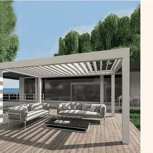 free standing aluminium pergola