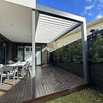 louvred pergola installation blackburn south melbourne