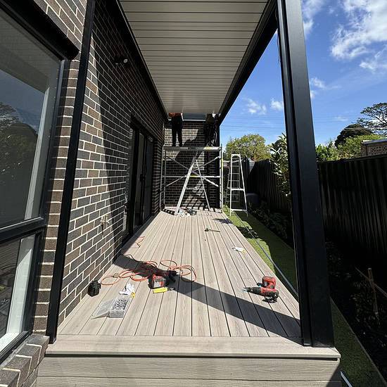 Louvre roof pergola installation Balwyn VIC 3103